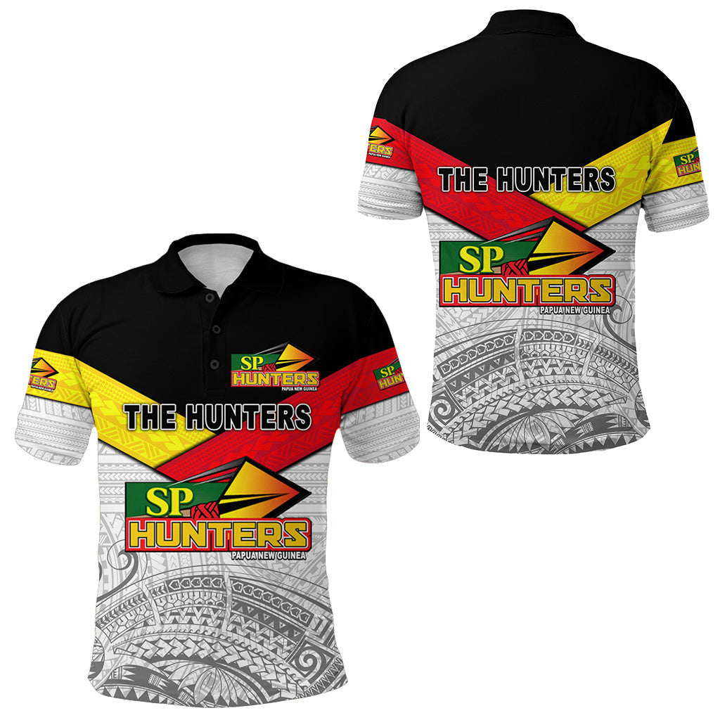 Papua New Guinea SP Hunters Polo Shirt Rugby Original Style - White