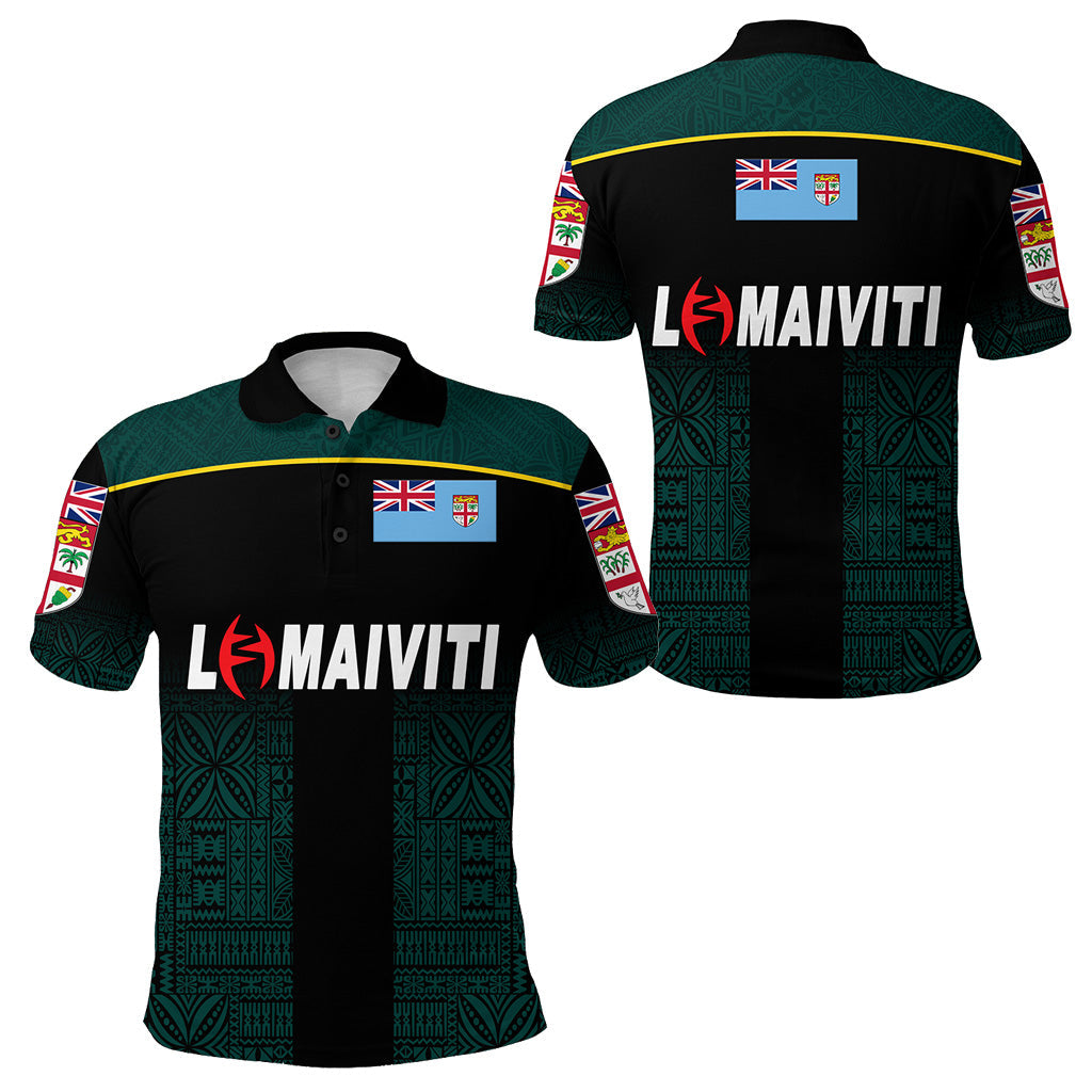 Fiji Lomaiviti Rugby Polo Shirt Simple Vibes