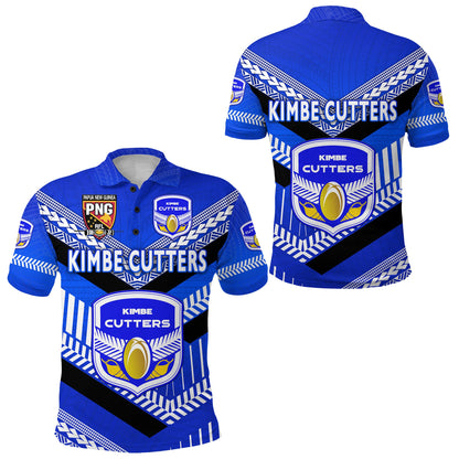 Papua New Guinea Kimbe Cutters Polo Shirt Rugby - Blue