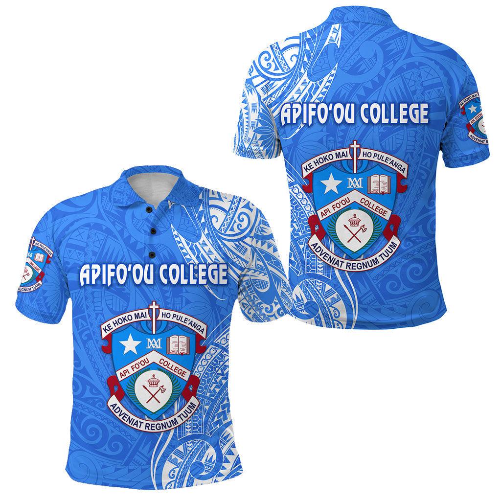 Tonga Apifo’ou College Polo Shirt Simple Vibes