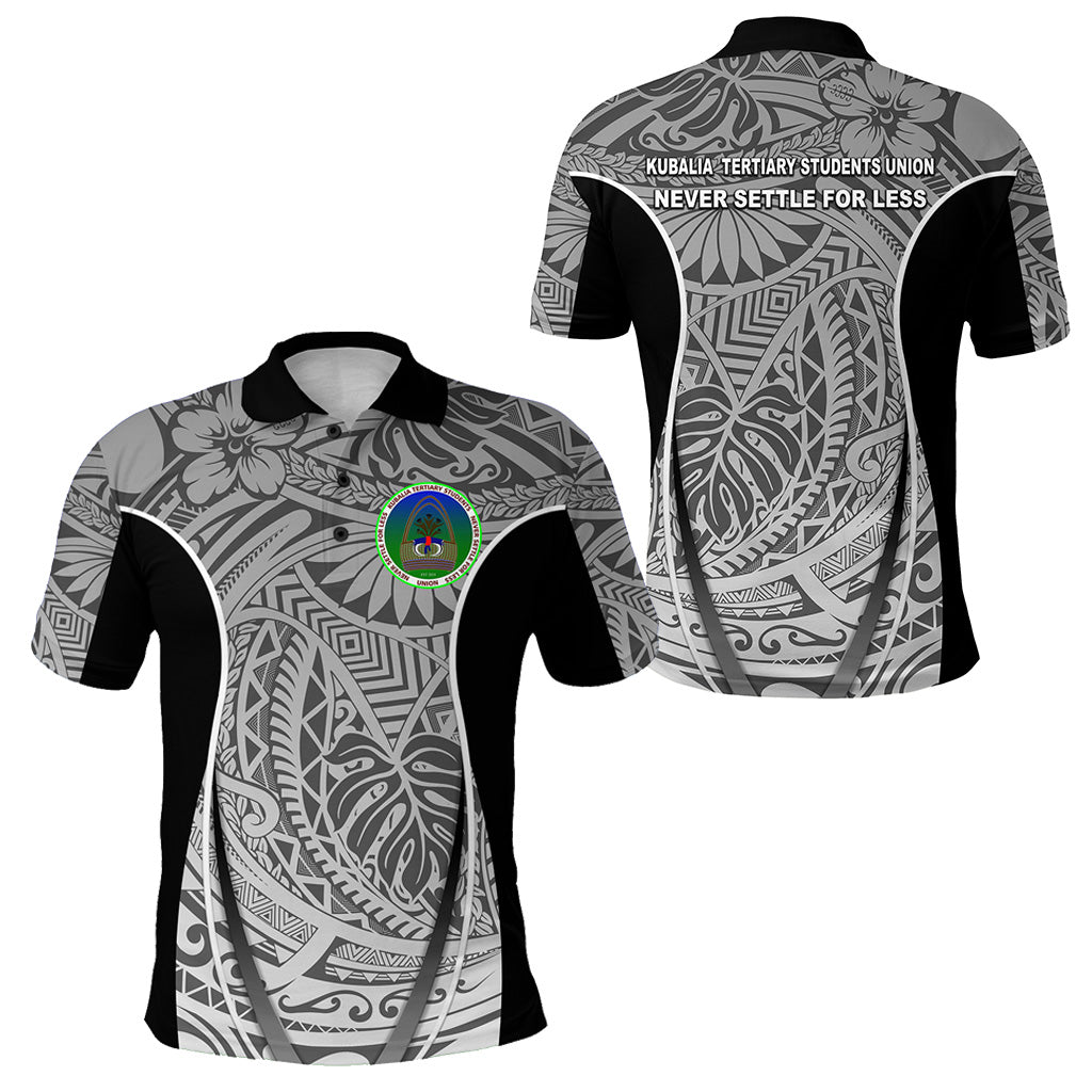 Papua New Guinea Kubalia Tertiary Students Union Polo Shirt Grey