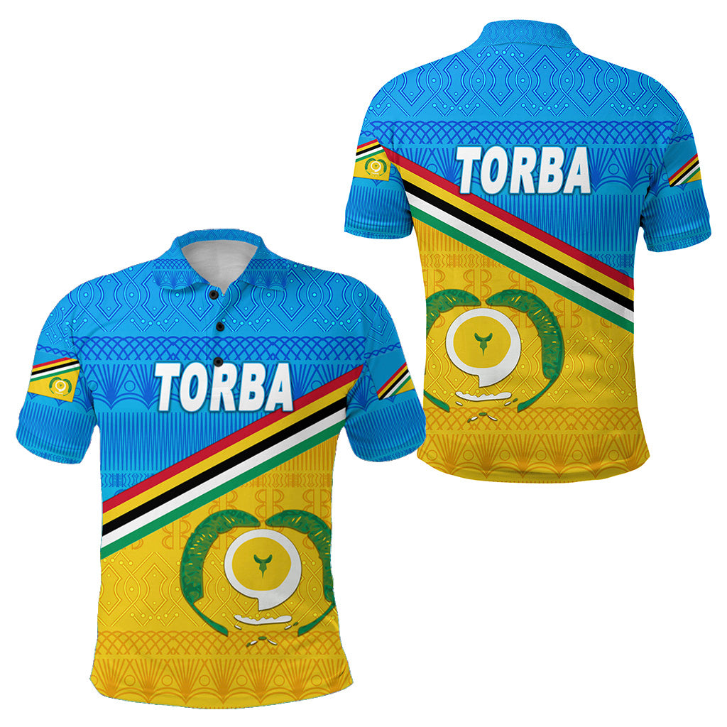 Torba Province Polo Shirt Vanuatu Pattern Traditional Style