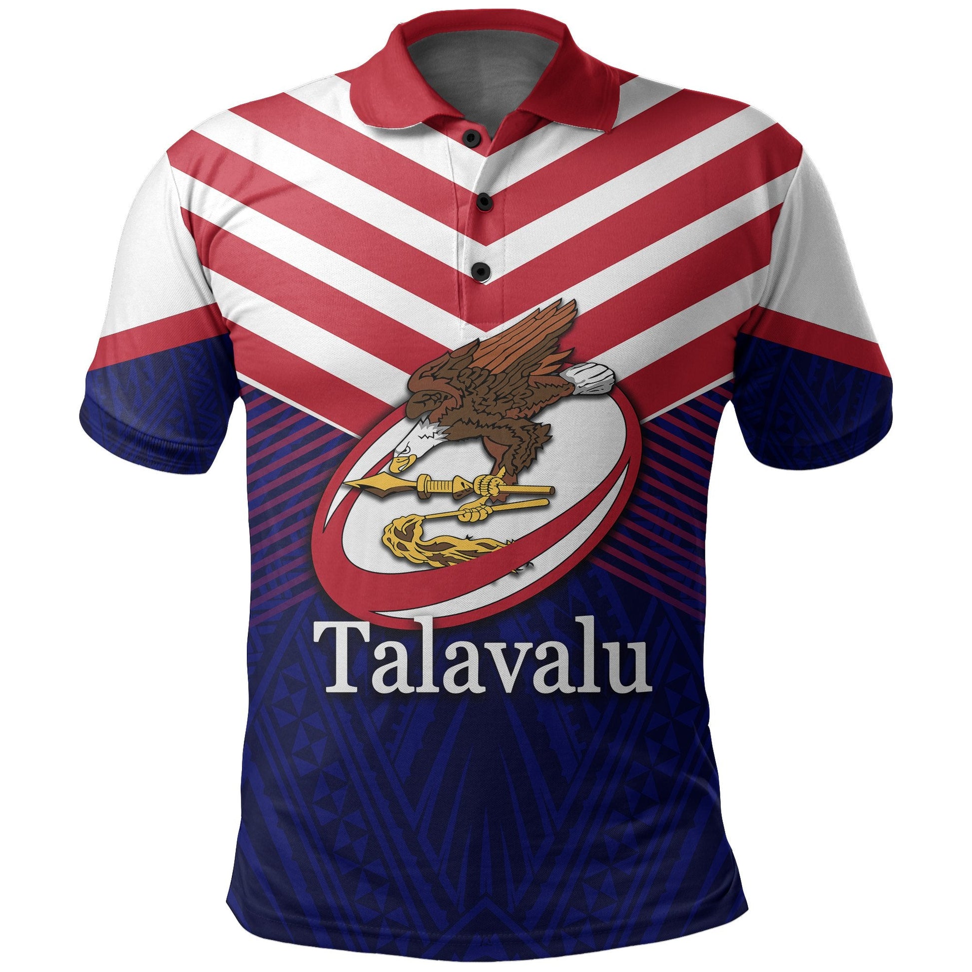 American Samoa Talavalu Rugby Polo Shirt