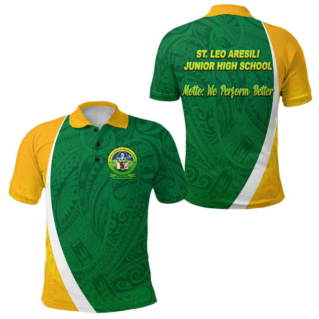 St. Leo Aresili Junior High School Polo Shirt Simplified Version