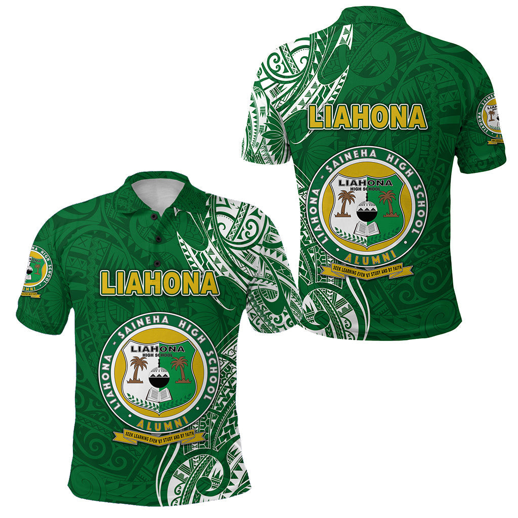 Tonga Liahona - Saineha High School Polo Shirt Simple Vibes