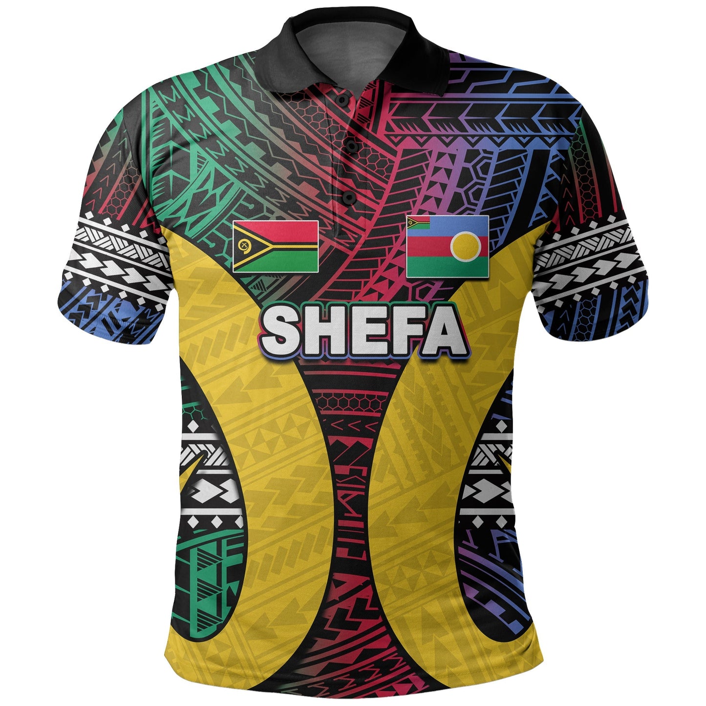 Polynesian Shefa Of Vanuatu Polo Shirt