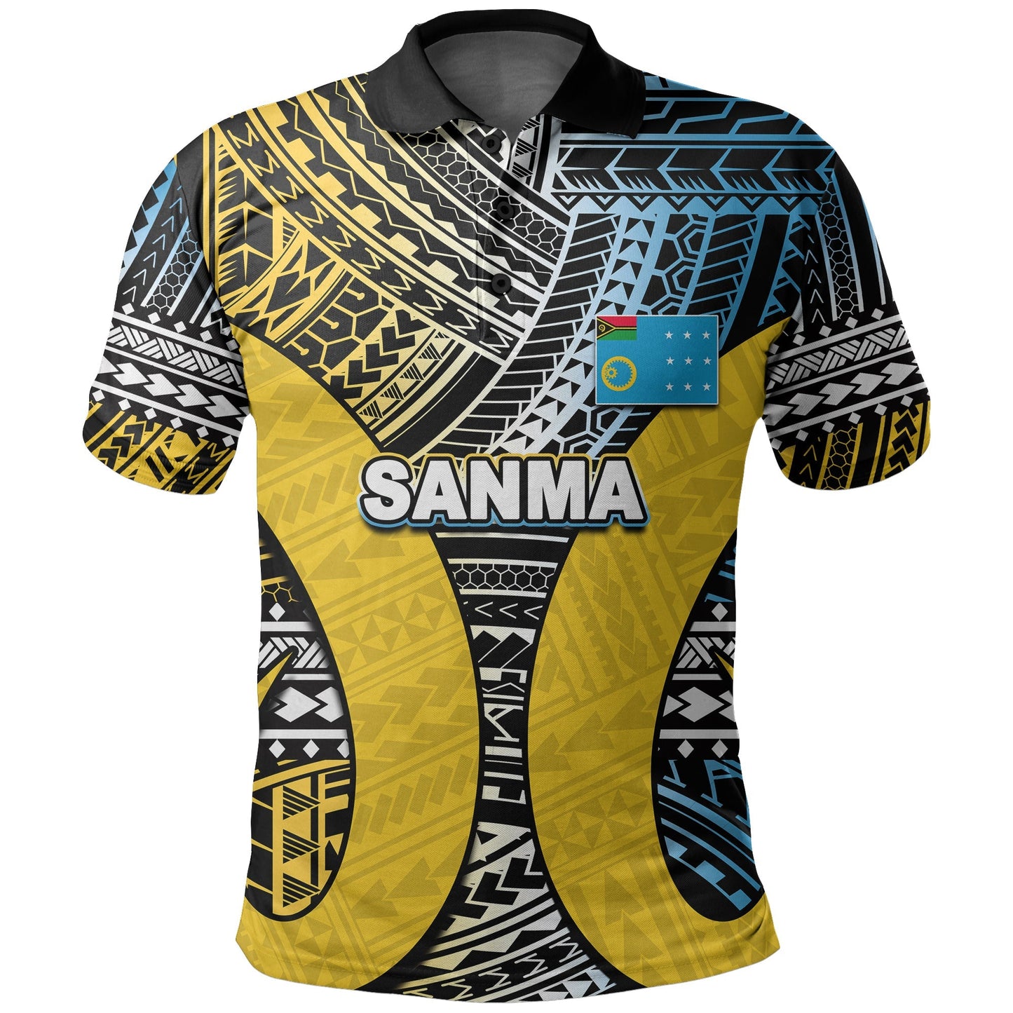 Polynesian Sanma Of Vanuatu Polo Shirt