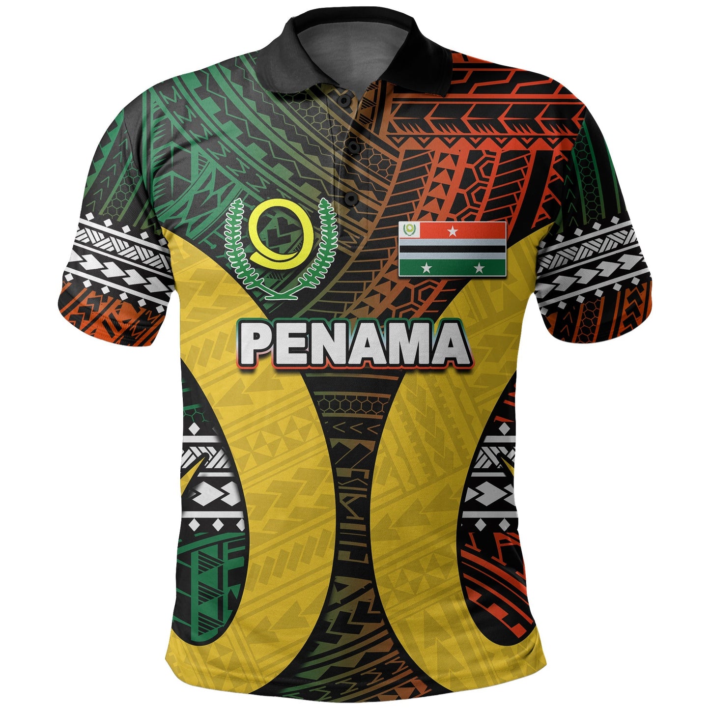 Polynesian Penama Of Vanuatu Polo Shirt