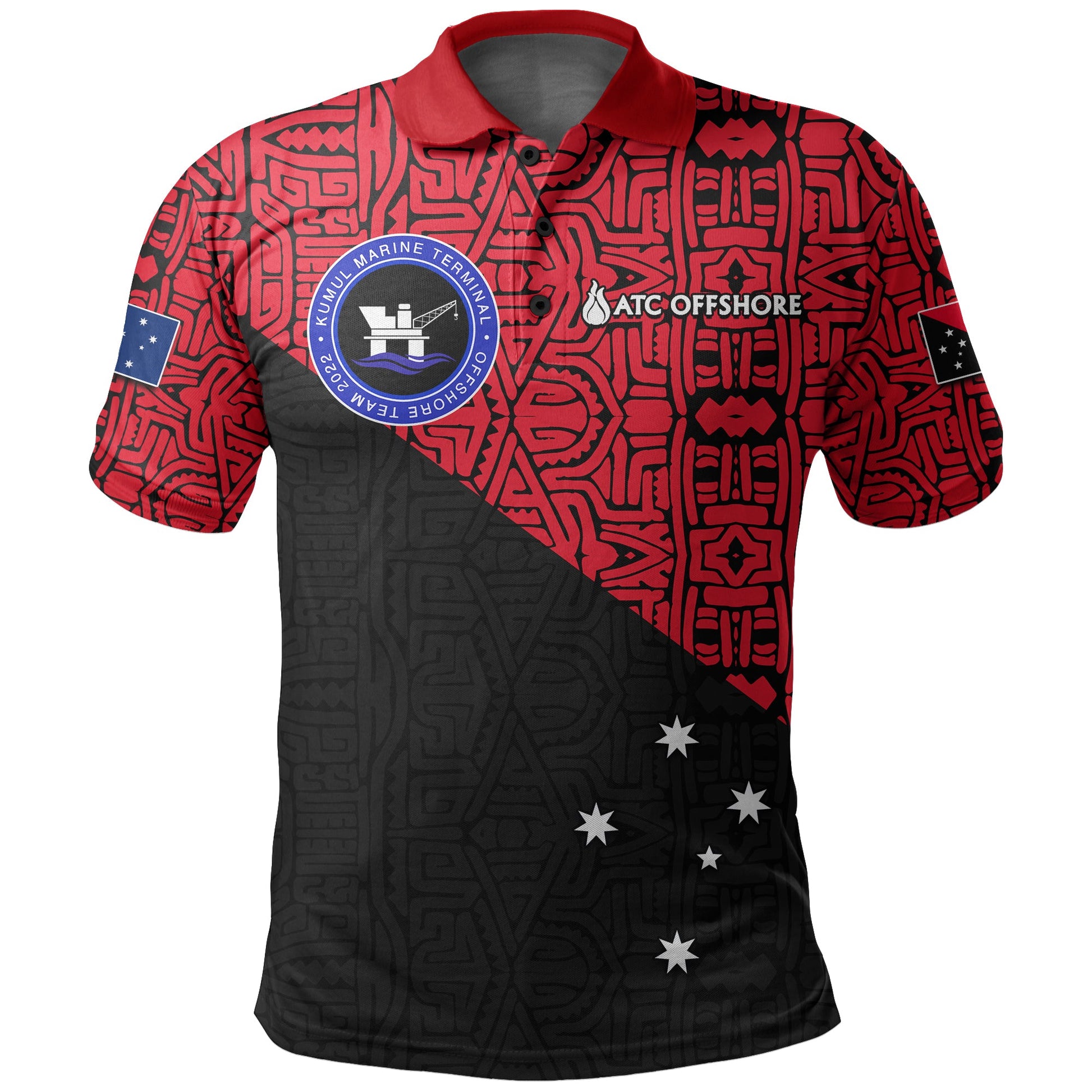 ATC OFFSHORE Polo Shirt Red