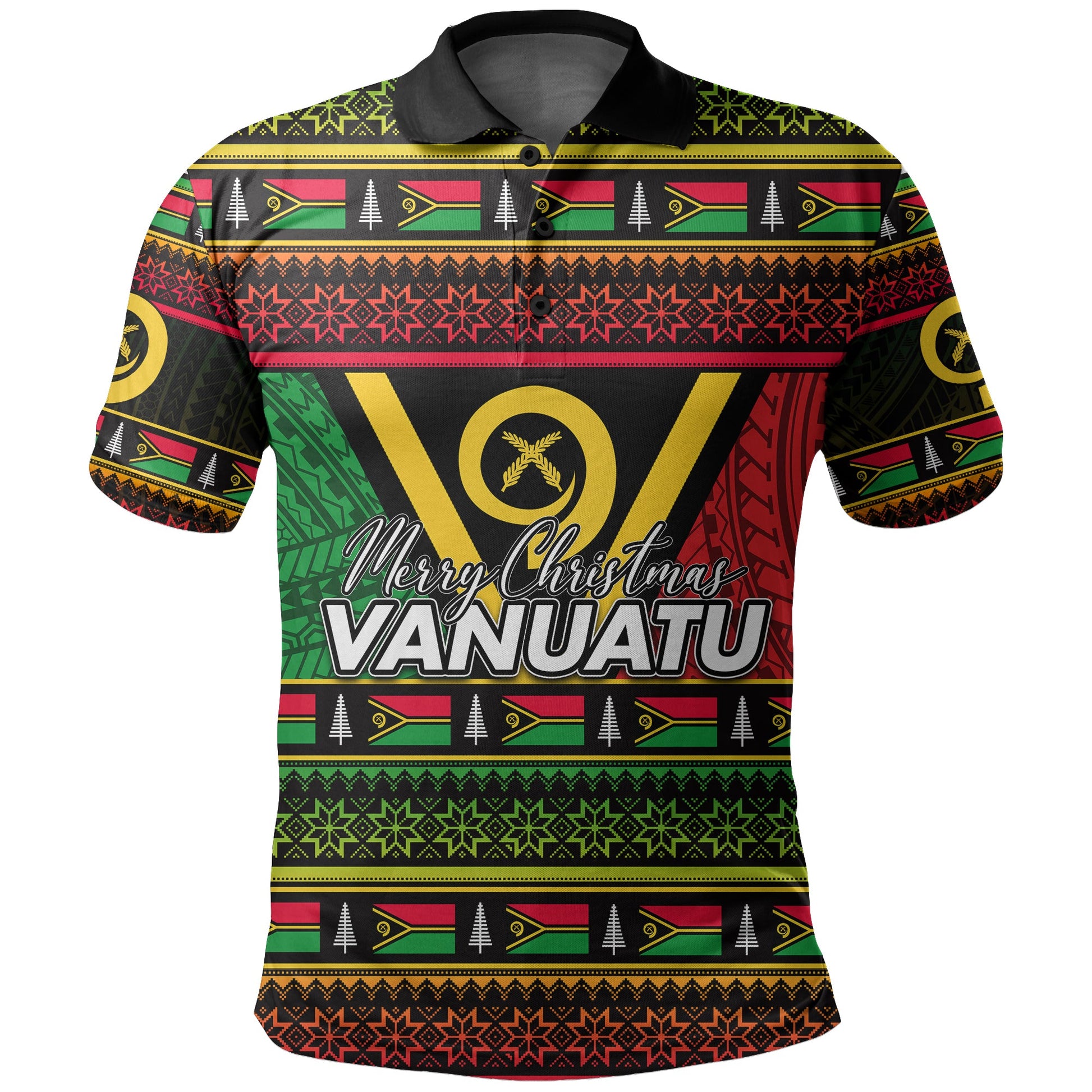 Vanuatu Polo Shirt Christmas