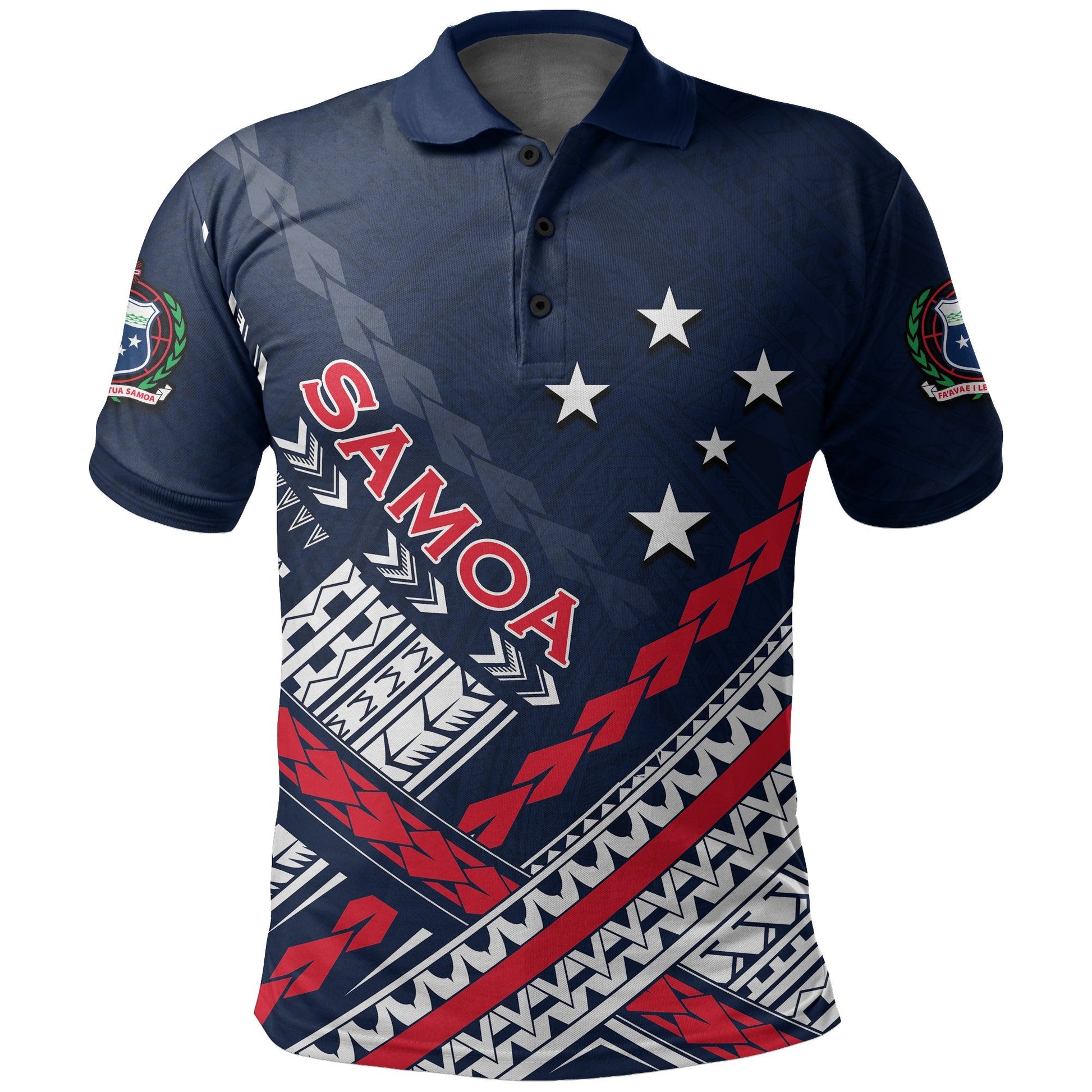 Vibe Hoodie Samoa Polynesian Polo Shirt