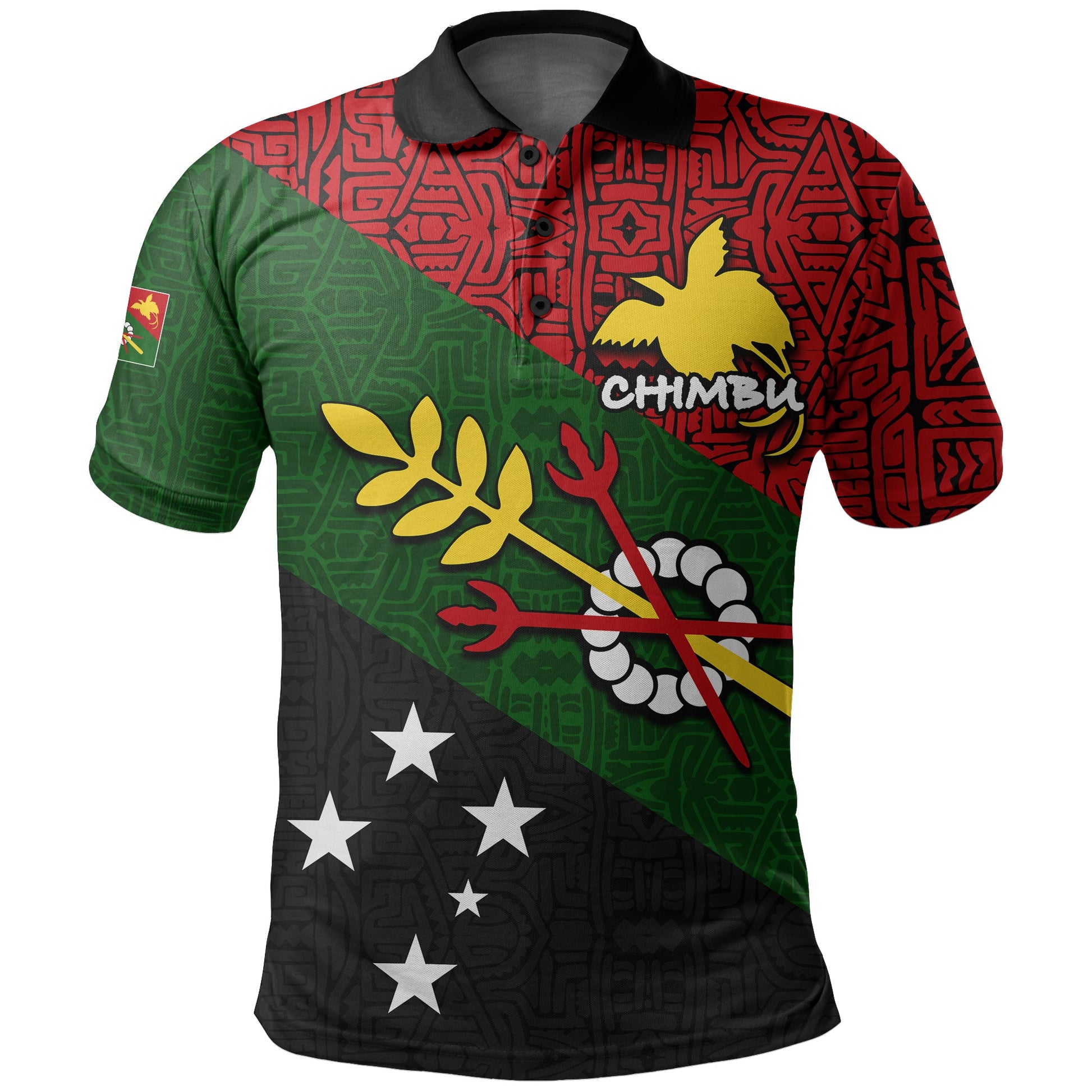 Chimbu Province Polo Shirt Of Papua New Guinea