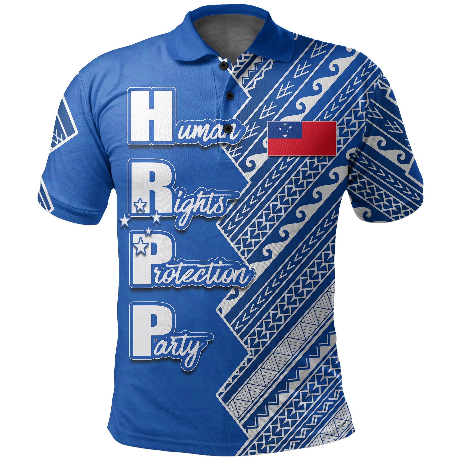 HRPP Samoa Polo Shirt Half Style