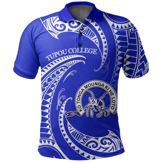 Tonga Tupou College Polo Shirt Special Polynesian
