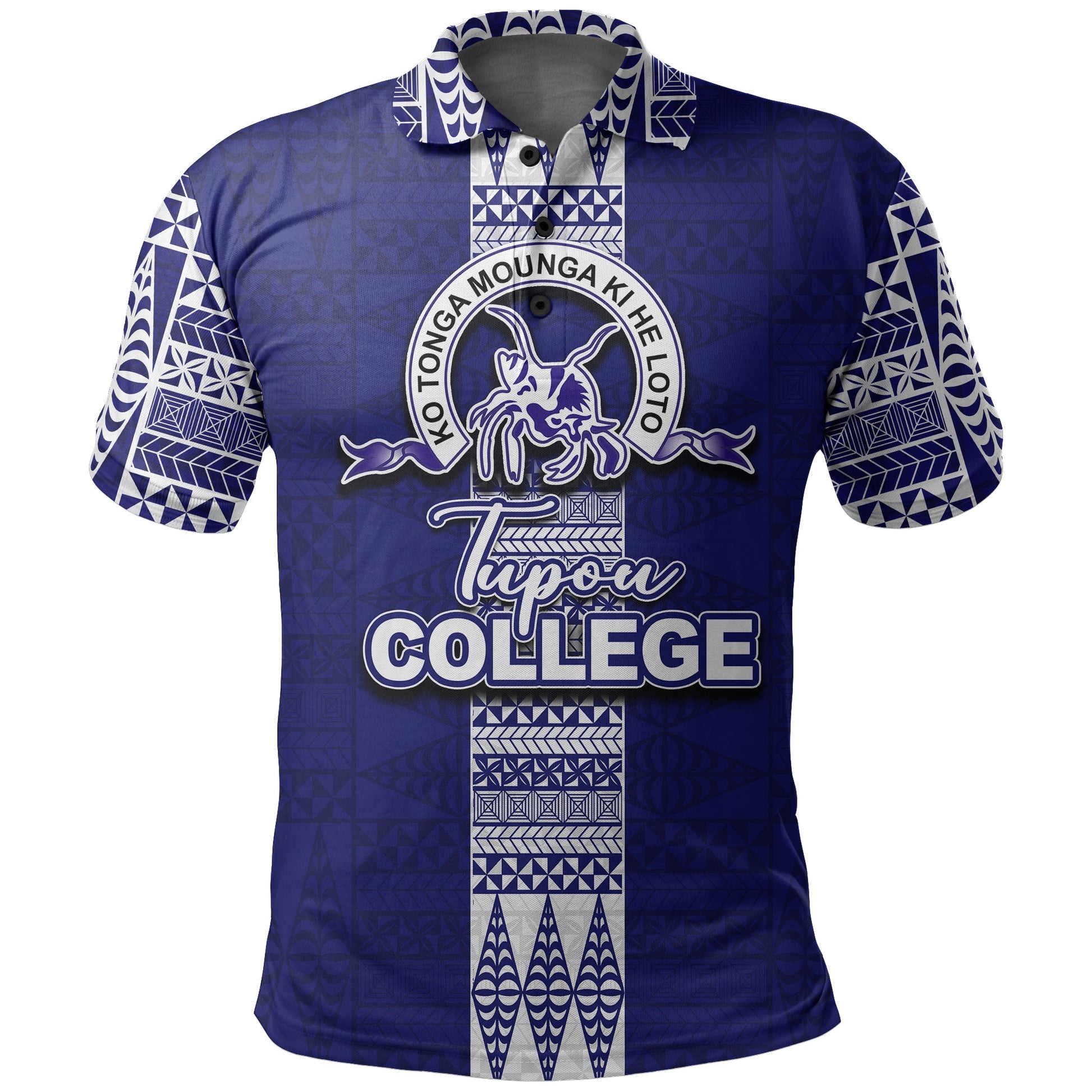 Tupou College Polo Shirts Tonga Simple Style