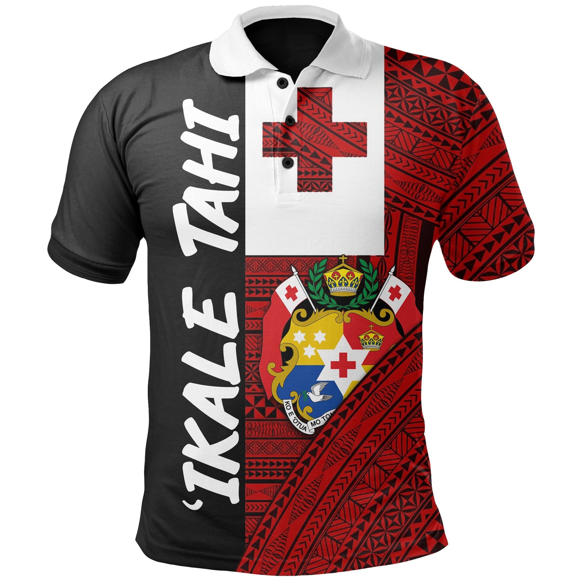 Tonga Polo Shirt ʻIkale Tahi Creativity Rugby