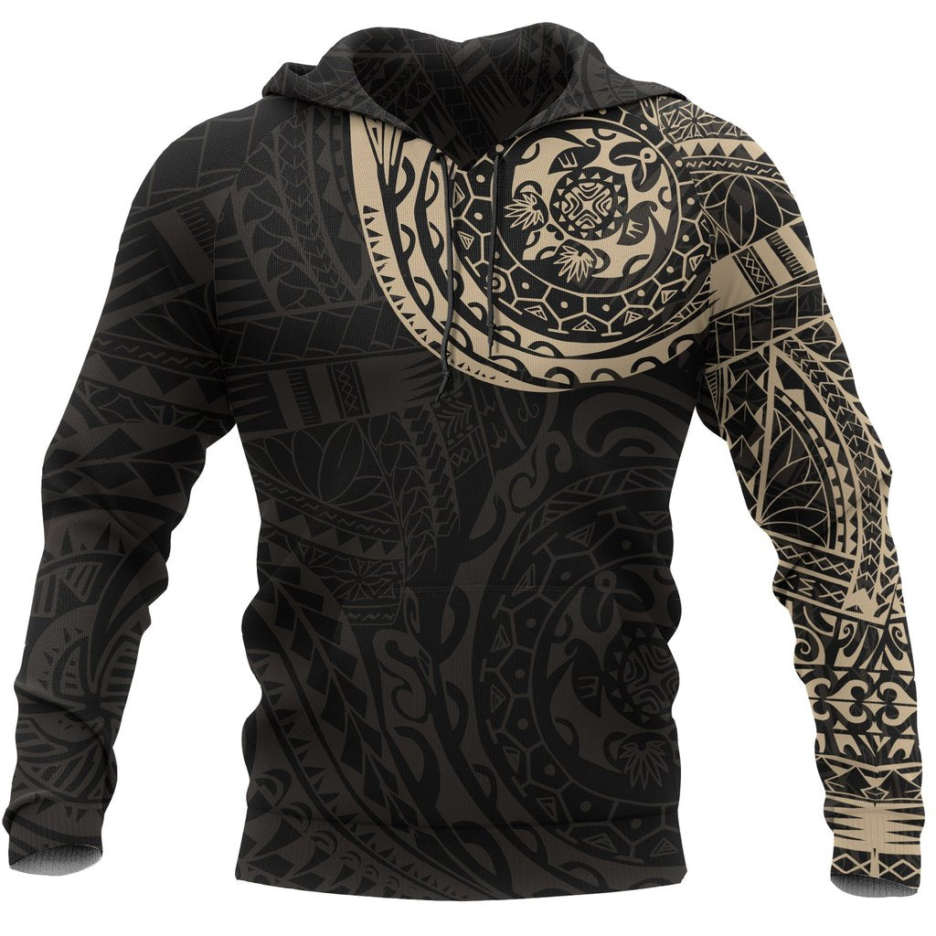 Polynesian Tattoo Style Hoodie Version