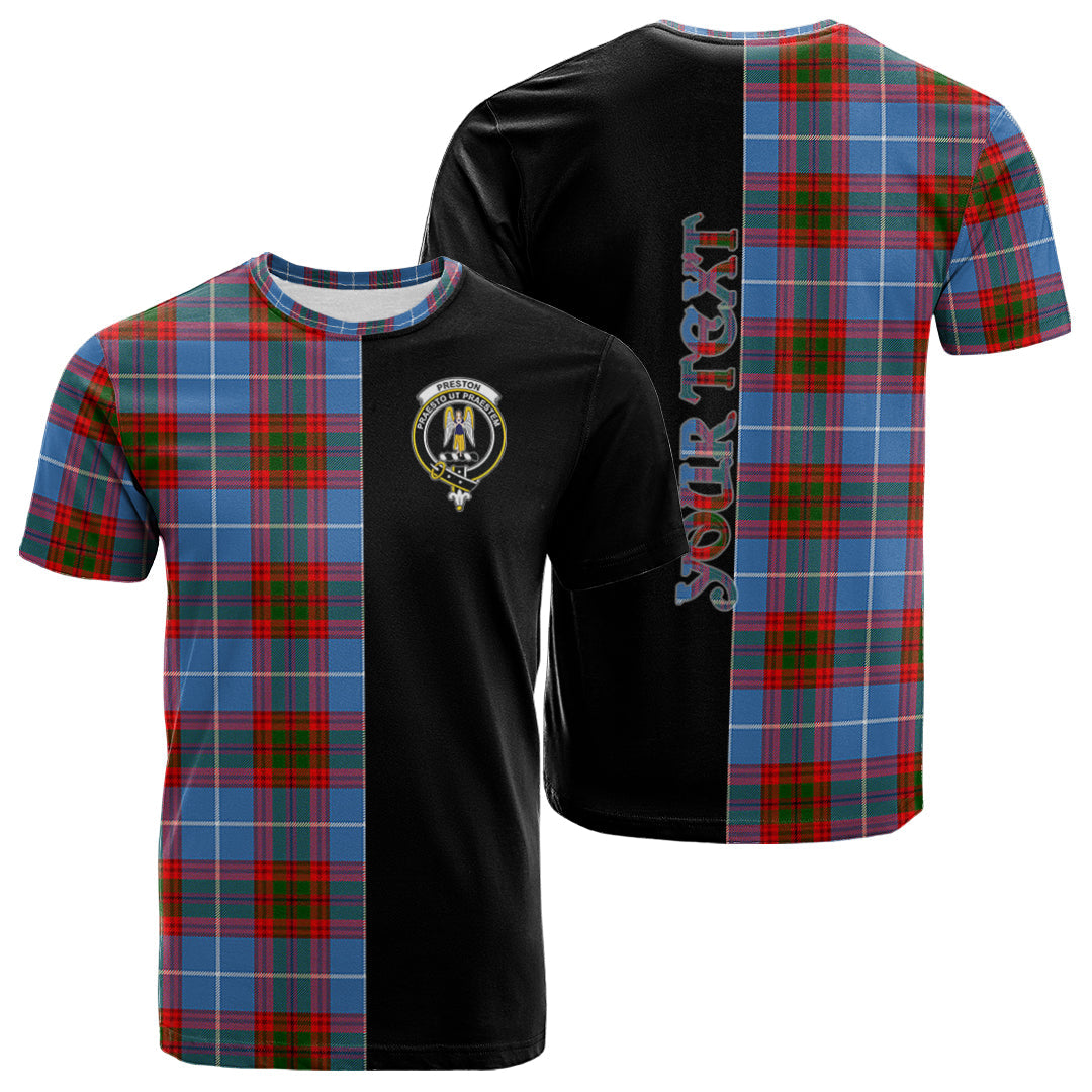 Printivon Preston Tartan Personalize Half T shirt