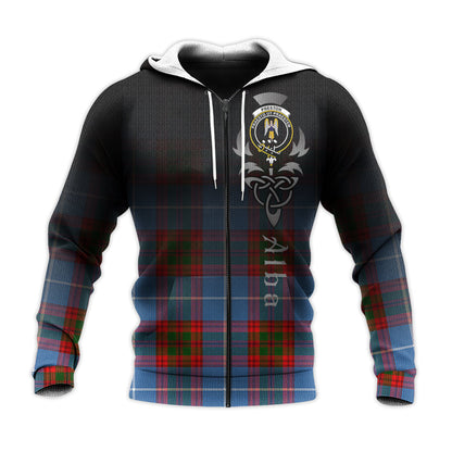Printivon Preston Tartan Crest Alba Celtic Hoodie