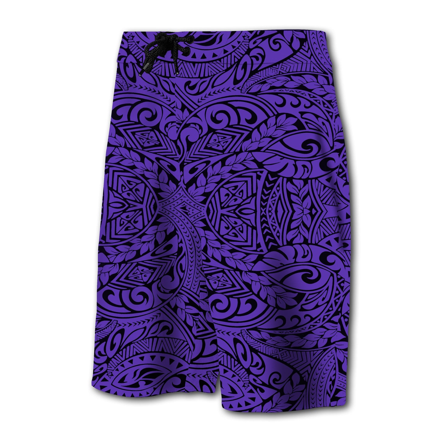 Hawaii Polynesian Culture Board Shorts Purple