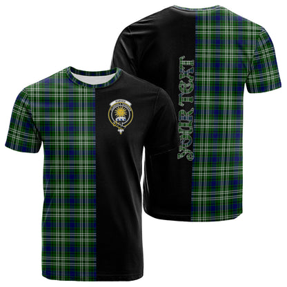 Printivon Purves Tartan Personalize Half T shirt