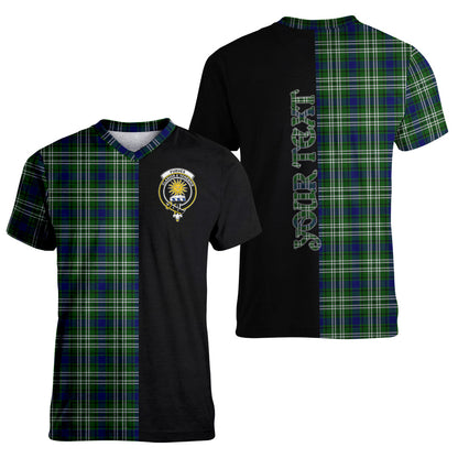 Printivon Purves Tartan Personalize Half T shirt