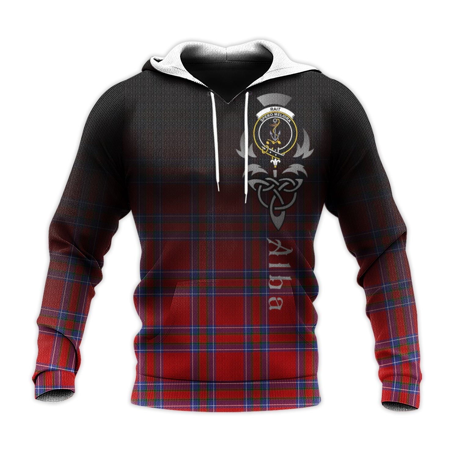 Printivon Rait Tartan Crest Alba Celtic Hoodie