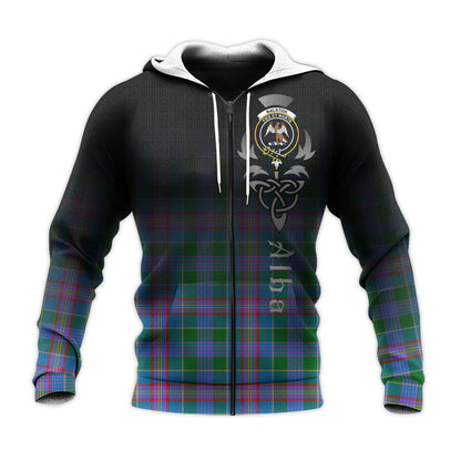 Printivon Ralston Tartan Crest Alba Celtic Hoodie