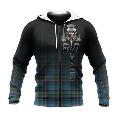 Printivon Ralston Uk Tartan Crest Alba Celtic Hoodie