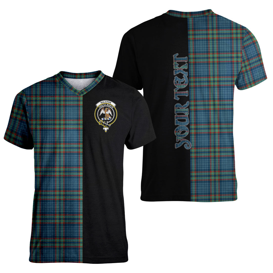 Printivon Ralston UK Tartan Personalize Half T shirt