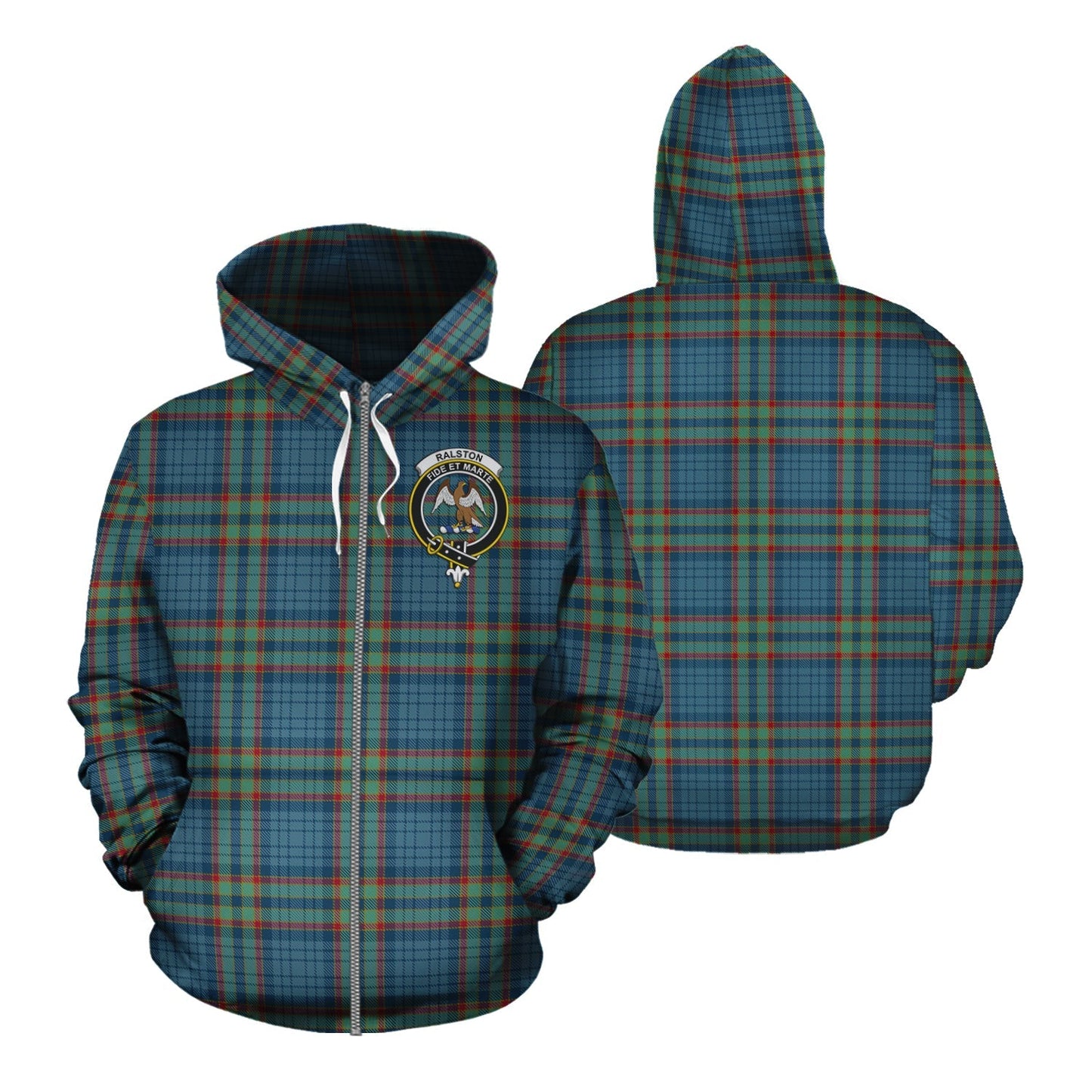 Printivon Ralston Uk Tartan Hoodie