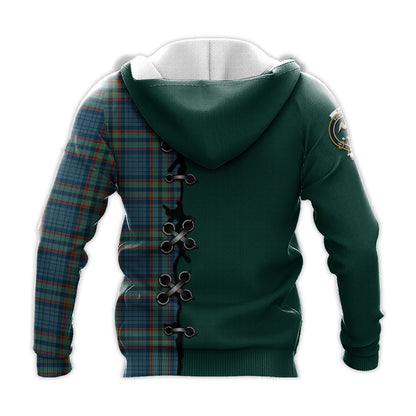 Printivon Ralston Uk Tartan Hoodie Lion Rampant And Celtic Thistle Style