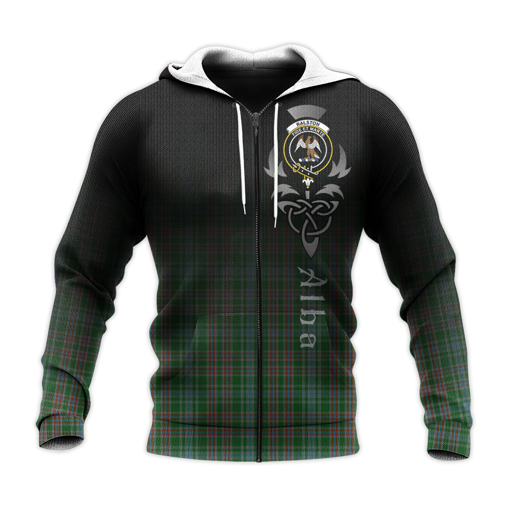 Printivon Ralston Usa Tartan Crest Alba Celtic Hoodie