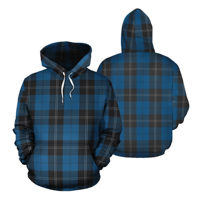 Printivon Ramsay Blue Hunting Tartan Hoodie