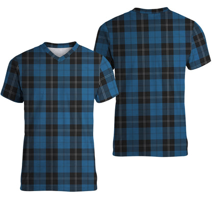Printivon Ramsay Blue Hunting Tartan T Shirt