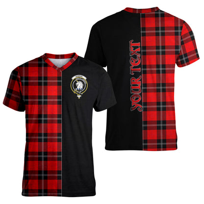 Printivon Ramsay Modern Tartan Personalize Half T shirt