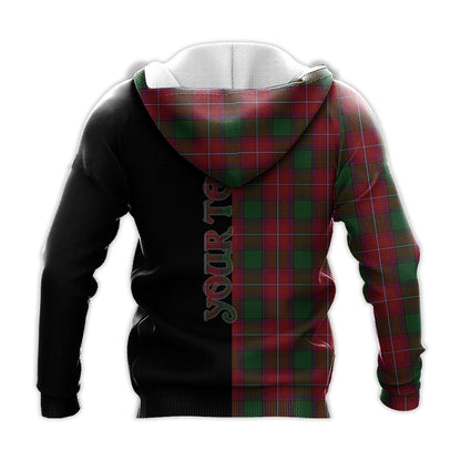 Printivon Rattray Tartan Personalize Half Hoodie