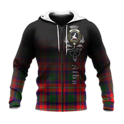 Printivon Riddell Tartan Crest Alba Celtic Hoodie