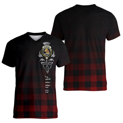 Printivon Rob Roy Macgregor Tartan Crest Alba Celtic T Shirt