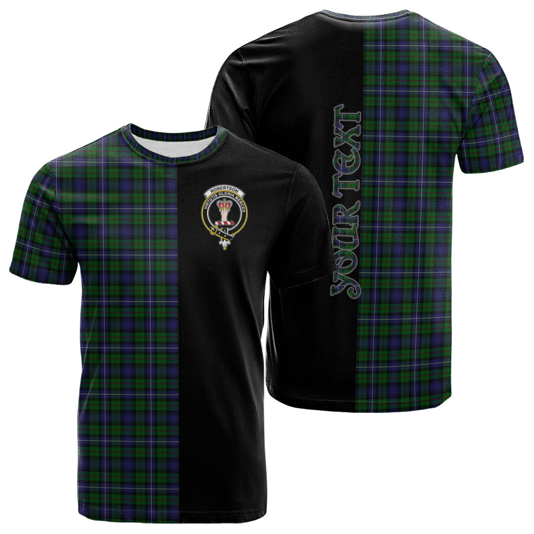 Printivon Robertson Hunting Tartan Personalize Half T shirt