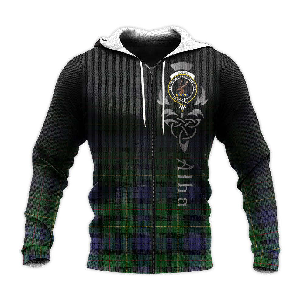 Printivon Rollo Tartan Crest Alba Celtic Hoodie