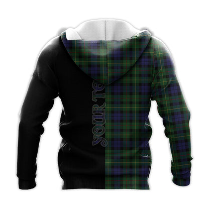 Printivon Rollo Tartan Personalize Half Hoodie