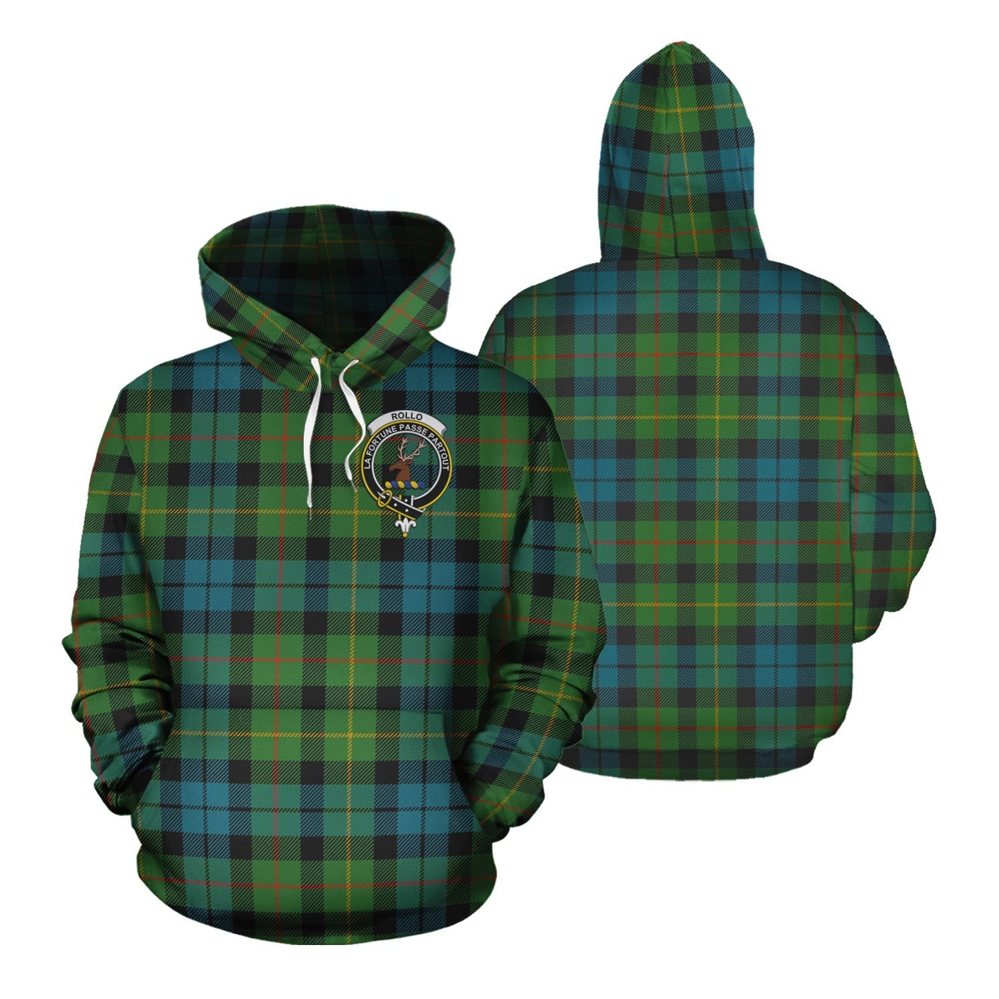 Printivon Rollo Ancient Tartan Hoodie