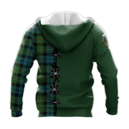 Printivon Rollo Ancient Tartan Hoodie Lion Rampant And Celtic Thistle Style