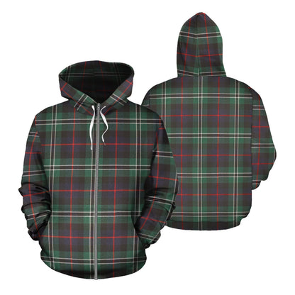 Printivon Rollo Hunting Tartan Hoodie