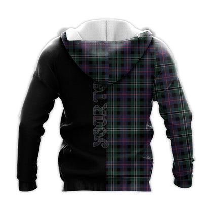 Printivon Rose Hunting Modern Tartan Personalize Half Hoodie