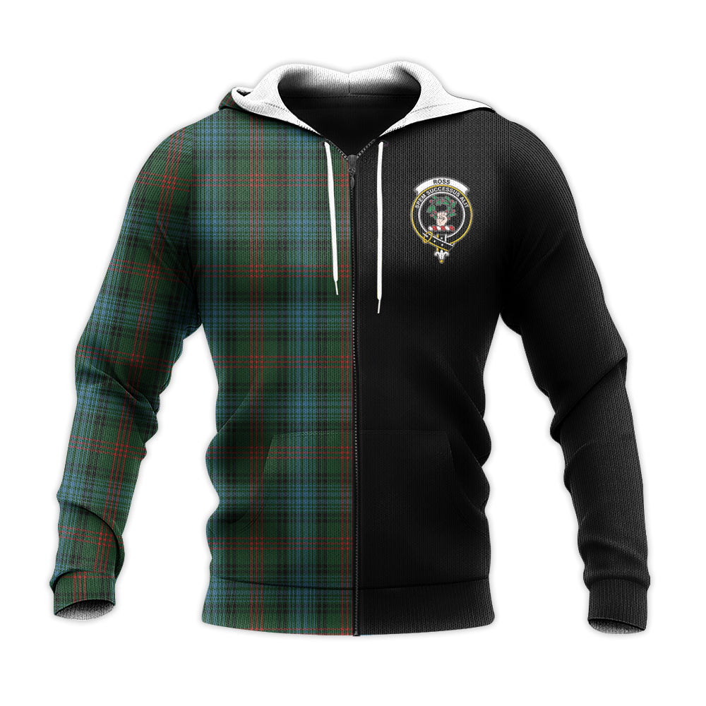Printivon Ross Hunting Tartan Personalize Half Hoodie