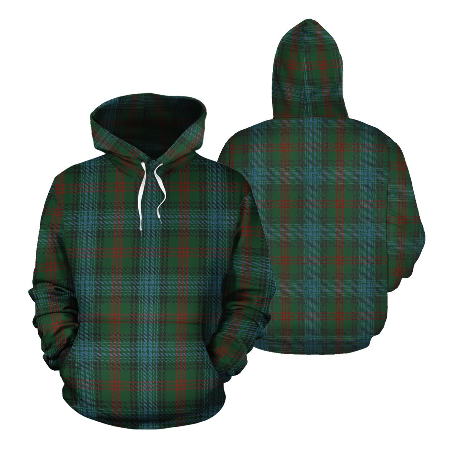 Printivon Ross Hunting Tartan Hoodie