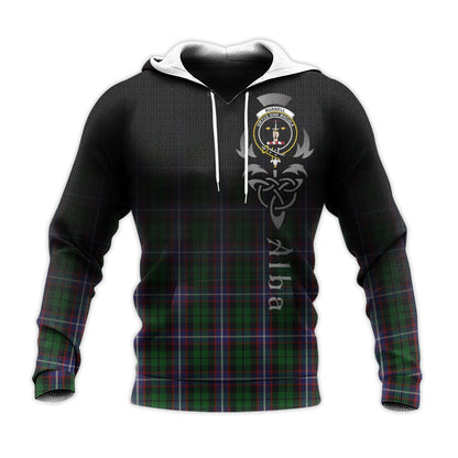 Printivon Russell Tartan Crest Alba Celtic Hoodie