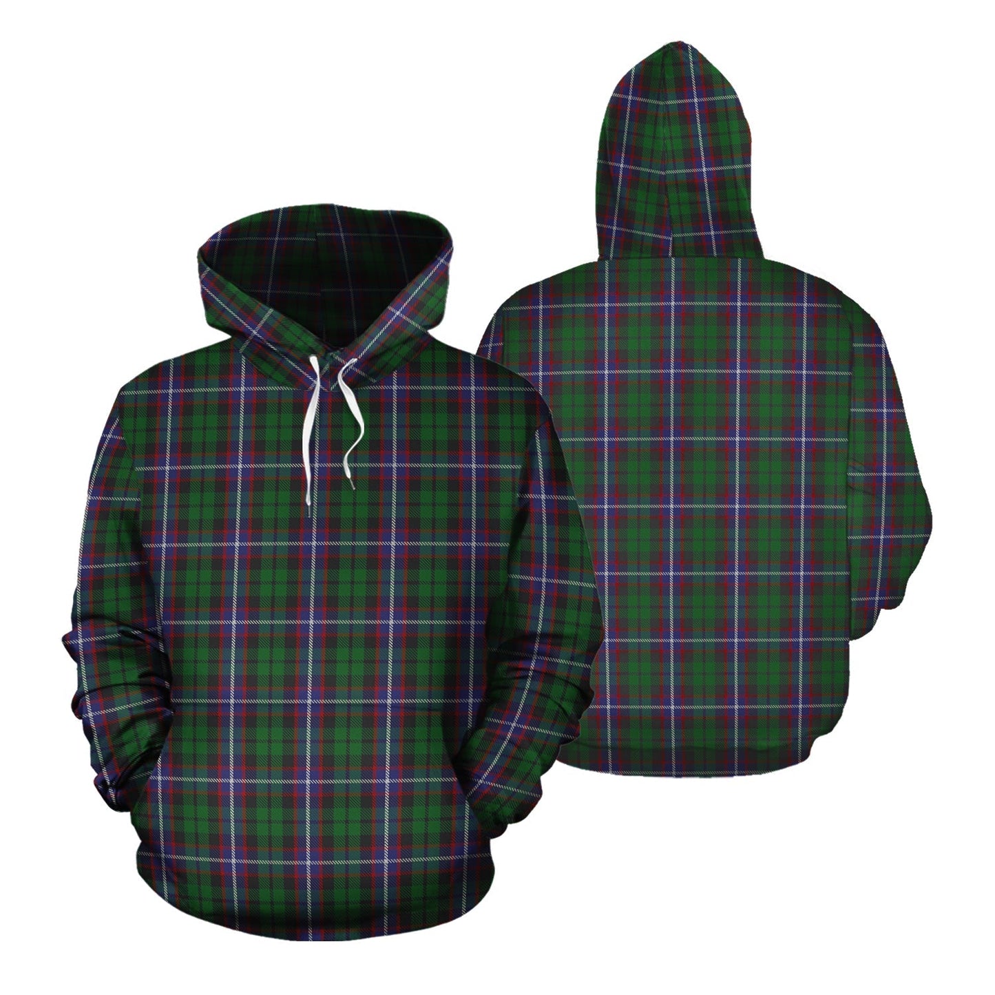 Printivon Russell Tartan Hoodie